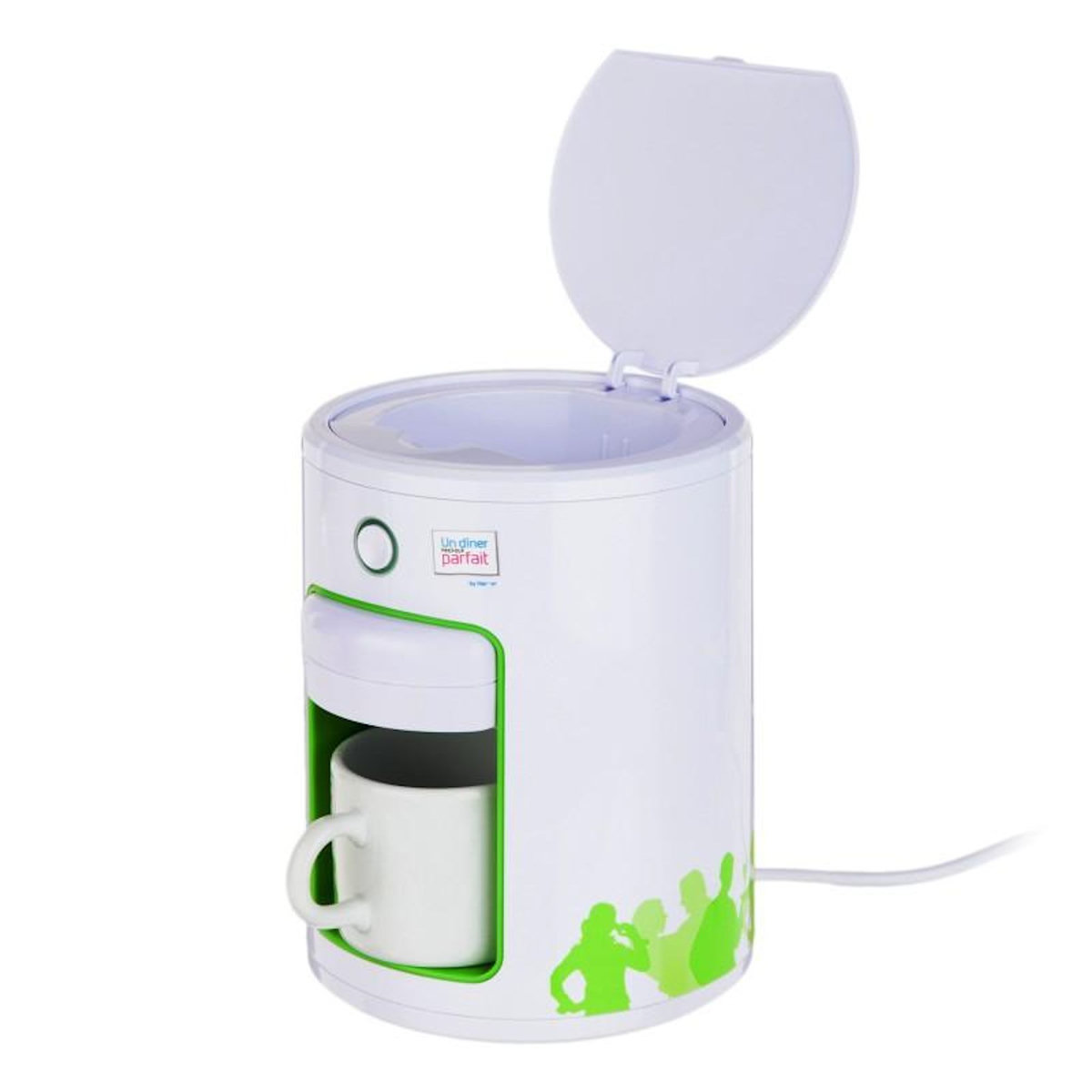 Harper Harper - Ud888 Green - Machine A Expresso - Compact - 1000w - Réservoir 0,3l - 2 Filtres