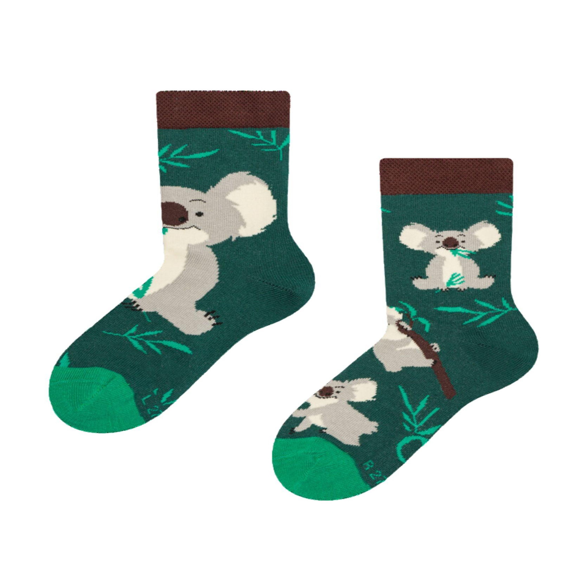 DEDOLES Chaussettes enfants koala & feuilles