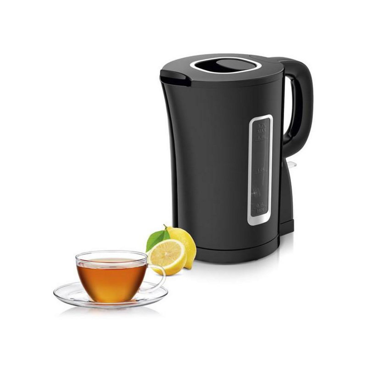 KITCHENCHEF BOUILLOIRE 2200W 1,7L NOIR KITCHENCHEF - KSBOUIL17BLACK