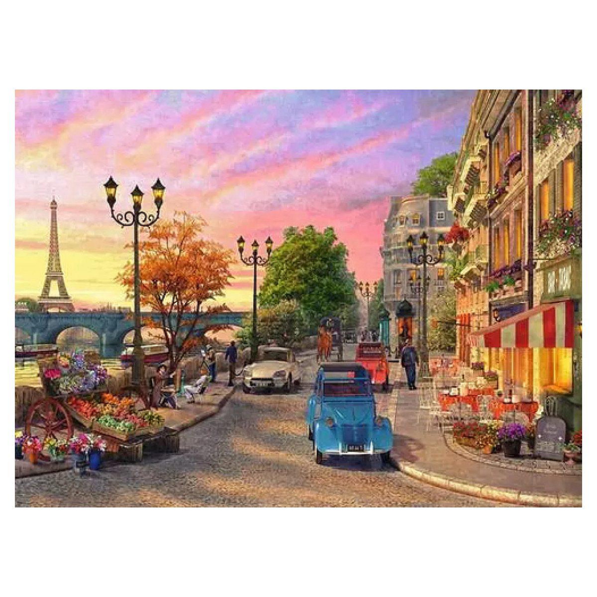 Voir la diapositive 2 : RAVENSBURGER Puzzle 500 p - promenade a paris