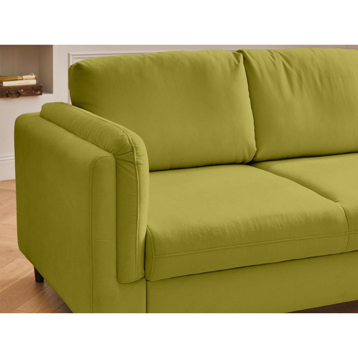 LISA DESIGN Brooke - canapé 3 places - convertible - en velours