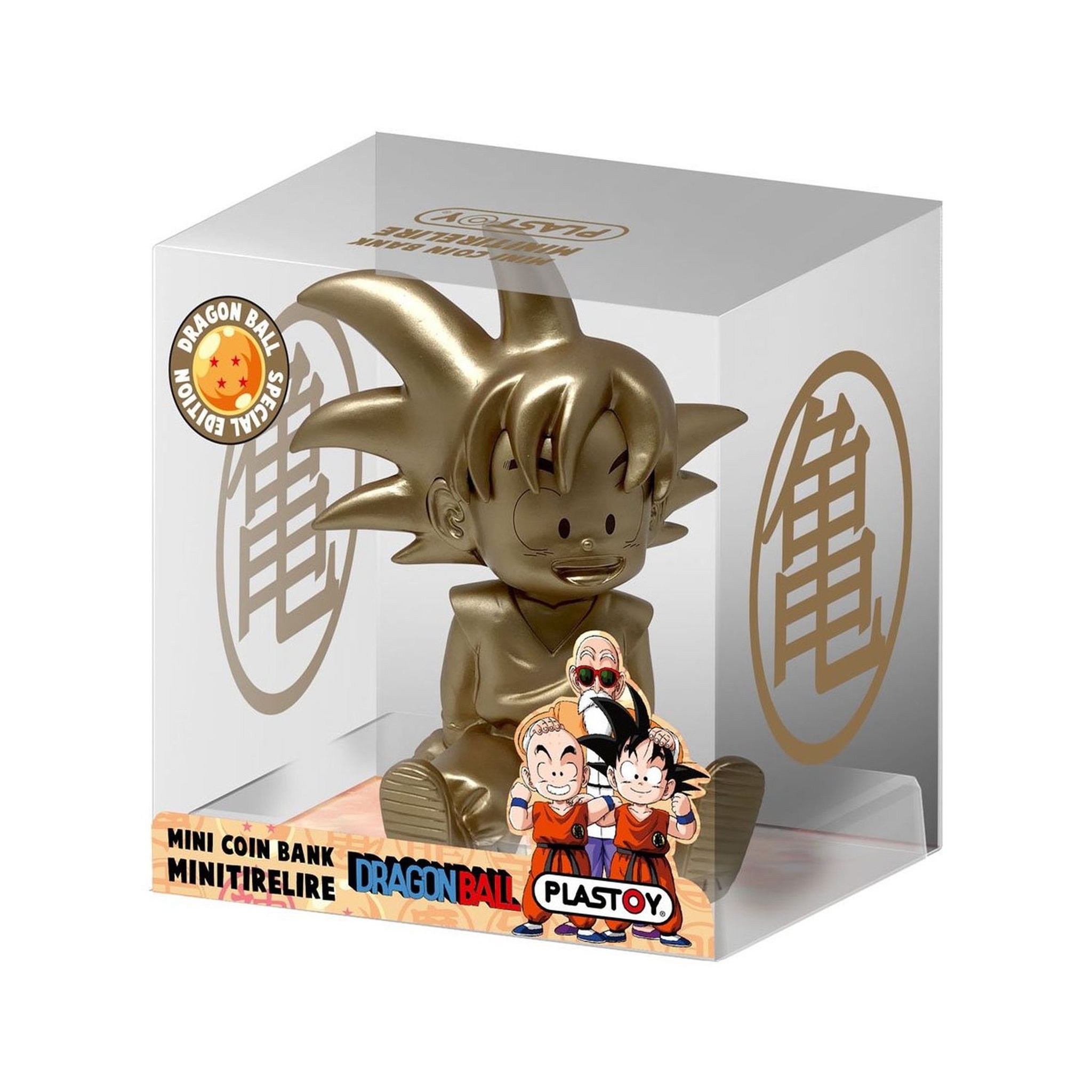 Voir la diapositive 2 : Tirelire Son Goku Édition Gold Dragon Ball