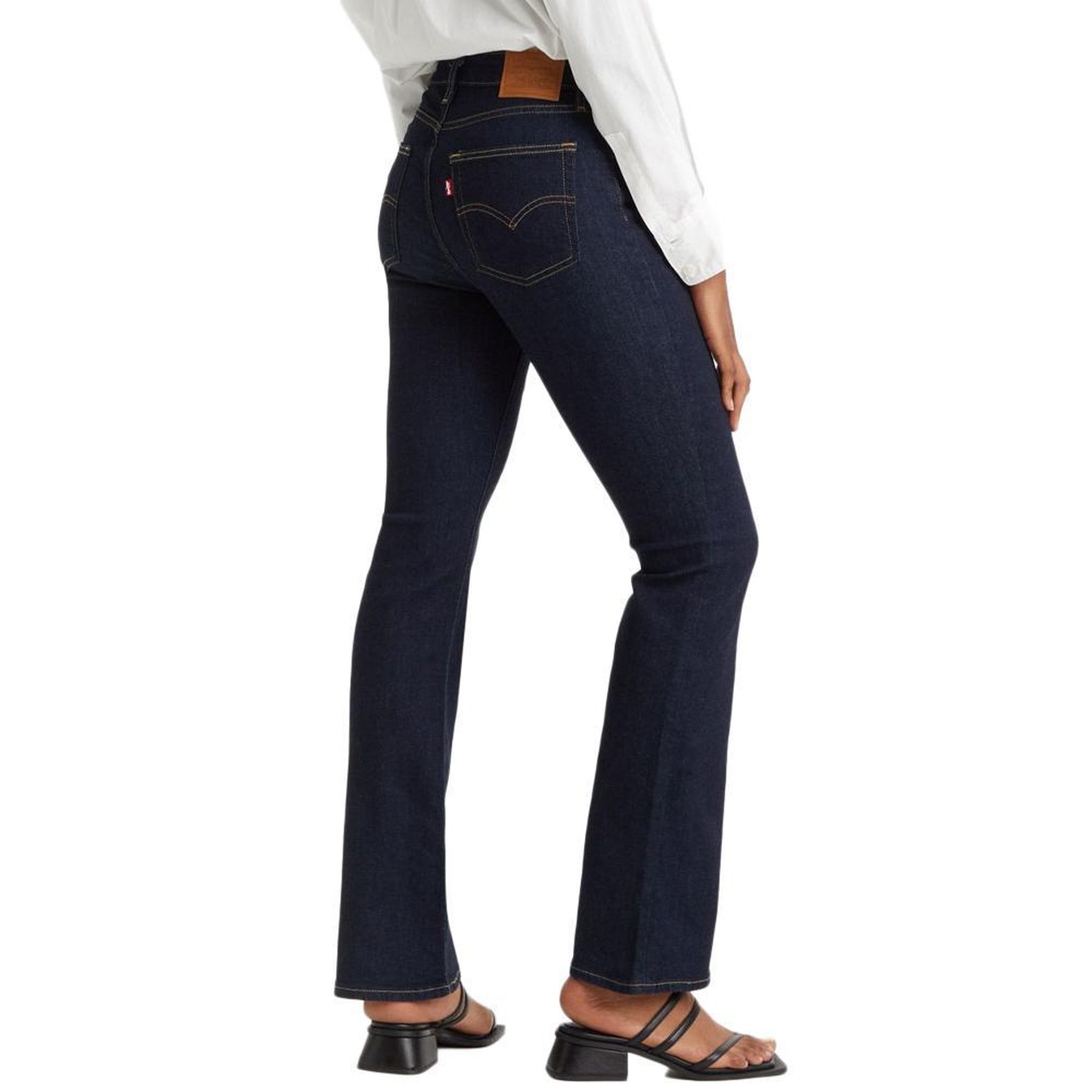 Voir la diapositive 2 : Levi's Jean 725 Bleu Brut Femme Levi's High Rise Bootcut
