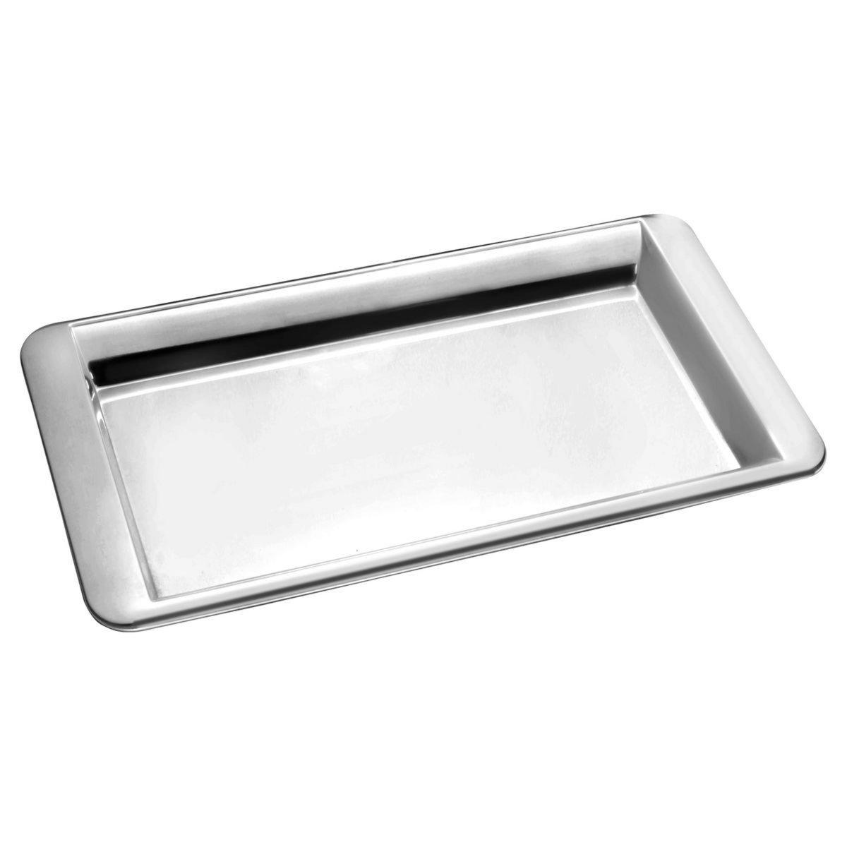 Plat inox forme rectangulaire  37X27 cm