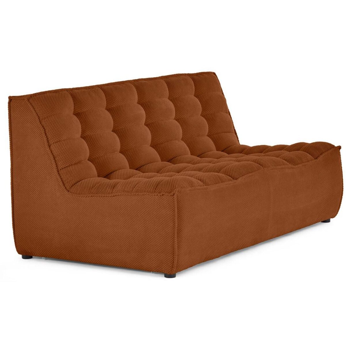 LISA DESIGN Ellie - canapé 2 places en velours texturé