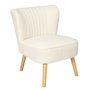 Voir la diapositive 1 : Paris Prix Fauteuil Scandinave Design  Erika  72cm Blanc