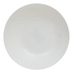 SECRET DE GOURMET Lot de 6 Assiettes Creuses en Verre  Louise  20cm Blanc