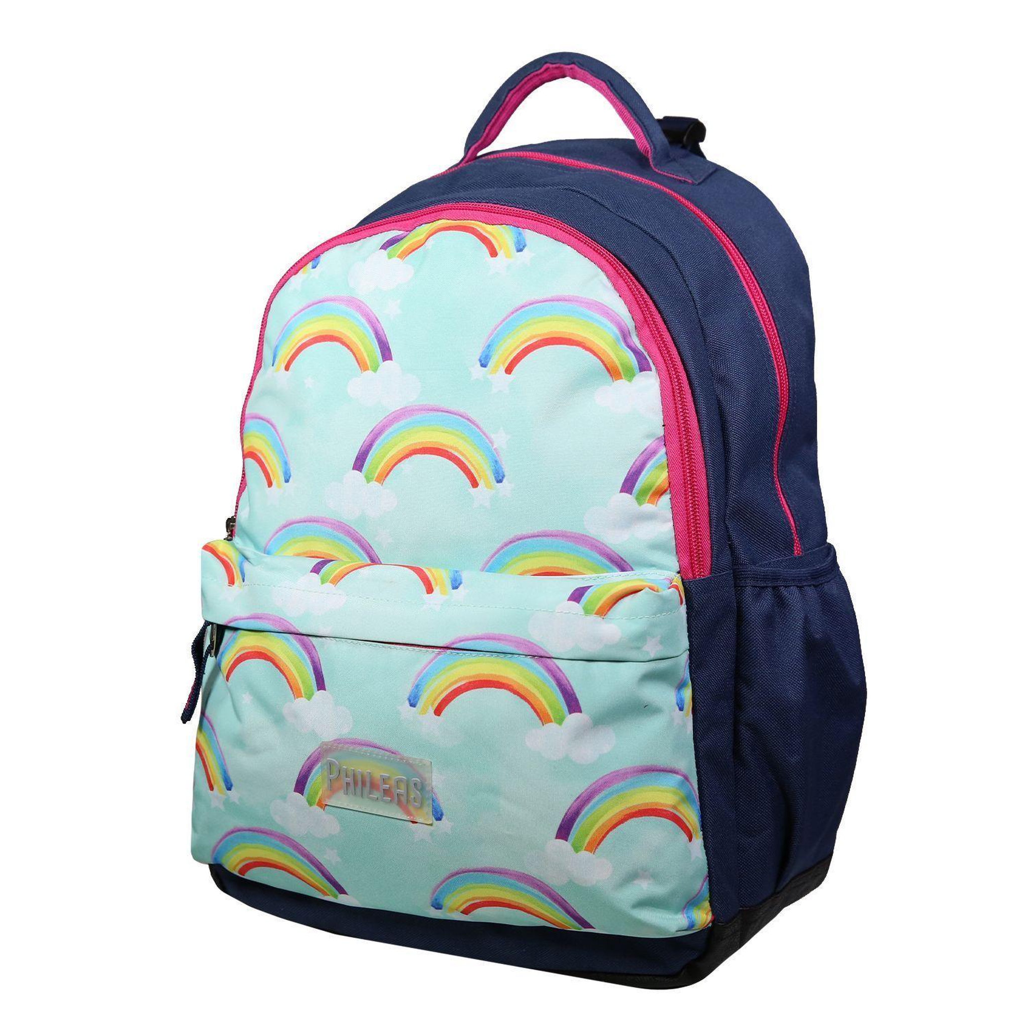 Voir la diapositive 2 : Bagtrotter BAGTROTTER Sac à dos 2 compartiments Phileas Arc En Ciel Bleu - Le Plus Confortable des Sacs A Dos - Ergonomie/Confort/Sécurité - Système Smart Comfort