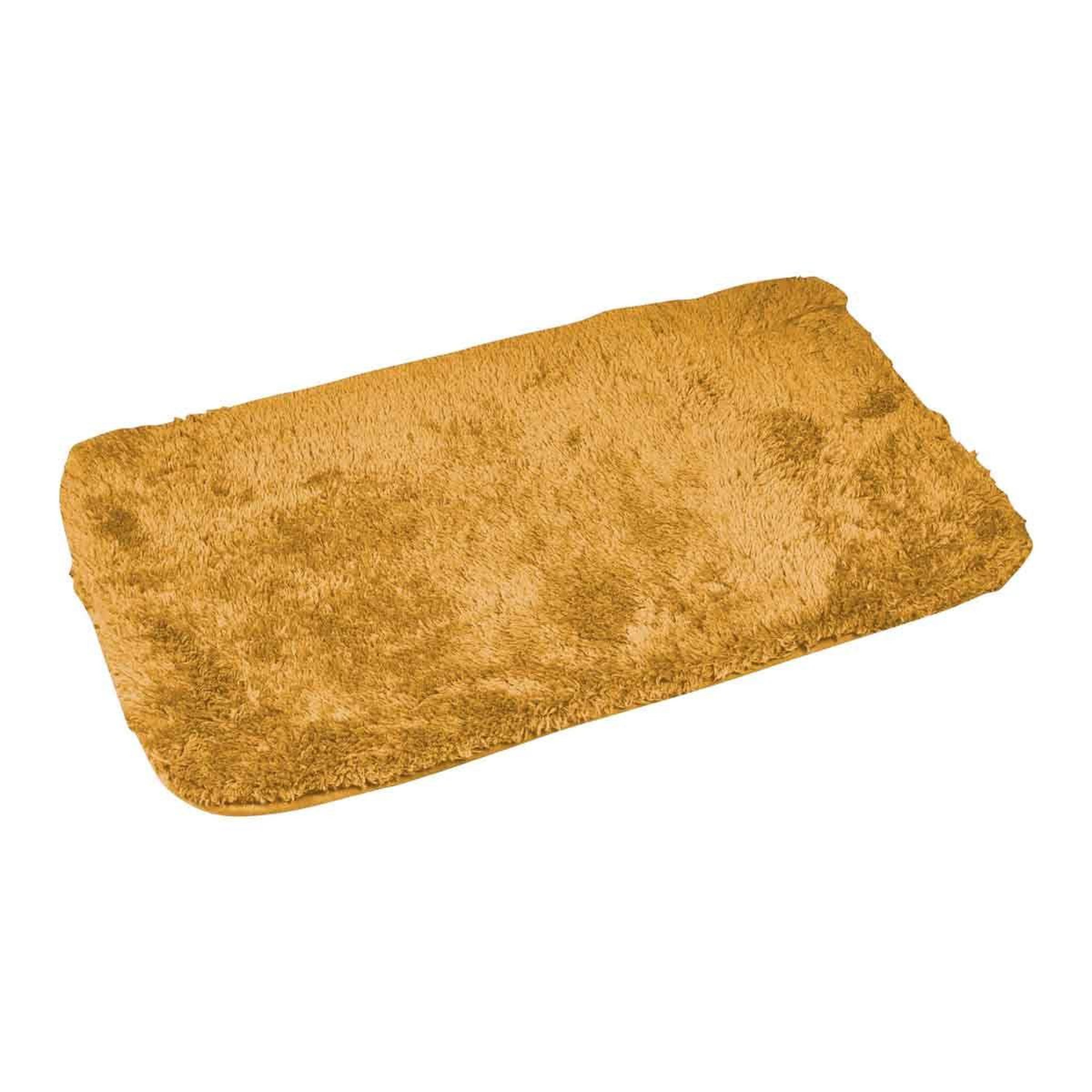 Douceur d'Intérieur Tapis de bain  softness  50x80cm ocre