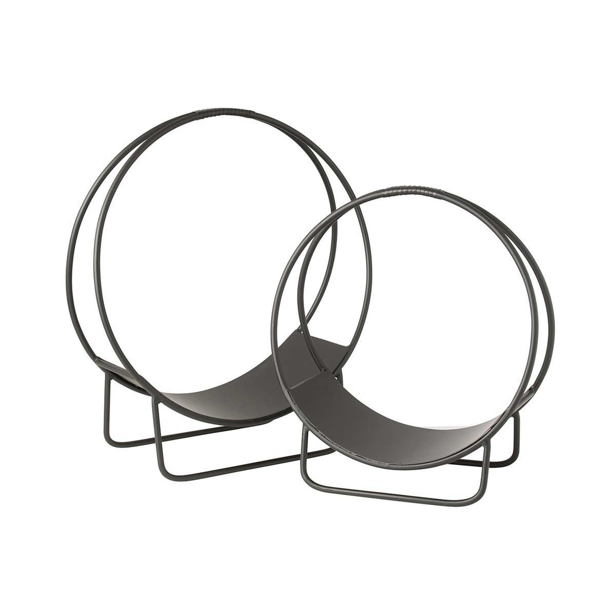 Voir la diapositive 2 : J-LINE Range-Buches en Métal  Mark  55cm Noir