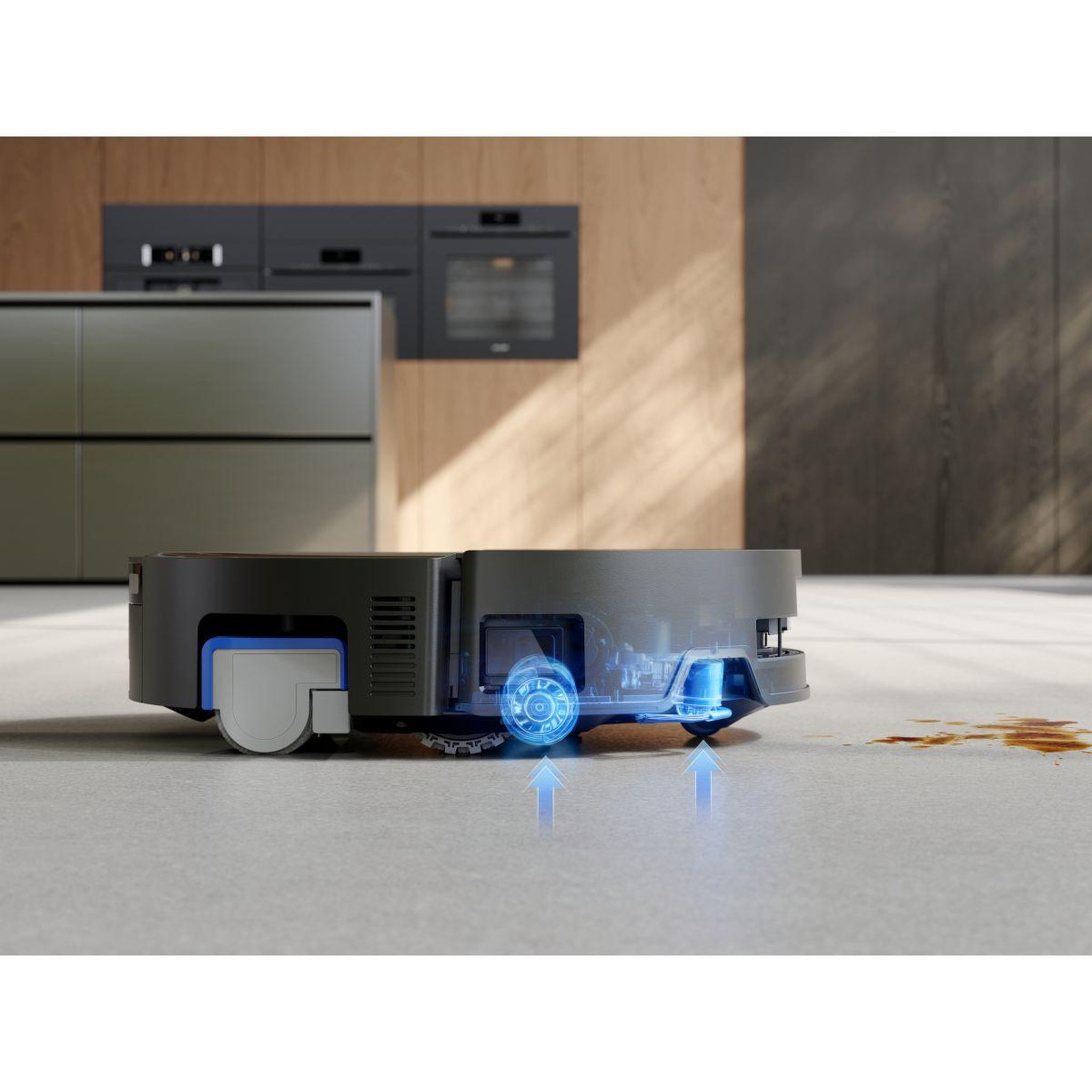 Voir la diapositive 3 : ECOVACS Aspirateur robot Deebot X9 Pro Omni noir