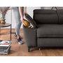 Voir la diapositive 4 : BEST MOBILIER Clever - canapé d'angle droit - 5 places - convertible avec coffre et têtières - en tissu