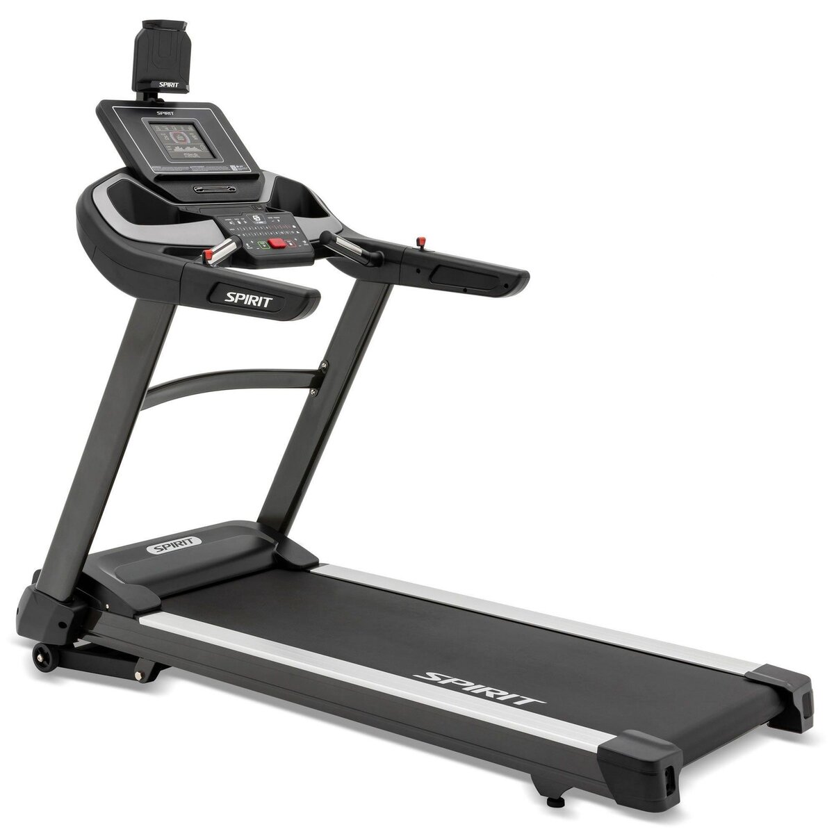 Spirit Tapis de course Motorisé - Spirit - Modèle XT685 - 20 Km/h - Bluetooth/App - Maison/Appartement