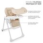Voir la diapositive 5 : KINDERKRAFT Chaise haute 2en1 tummie pratique et confortable