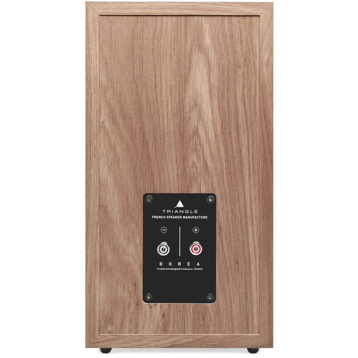 Triangle Enceinte bibliothèque Borea BR03 Chene Clair x2