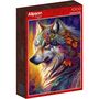 Voir la diapositive 1 : ALIZE PUZ 1000P LOUP AVEC FLEURS ALIZE ALI50049