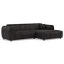 Voir la diapositive 2 : LISA DESIGN Curtis - canapé d'angle droit 4 places en simili