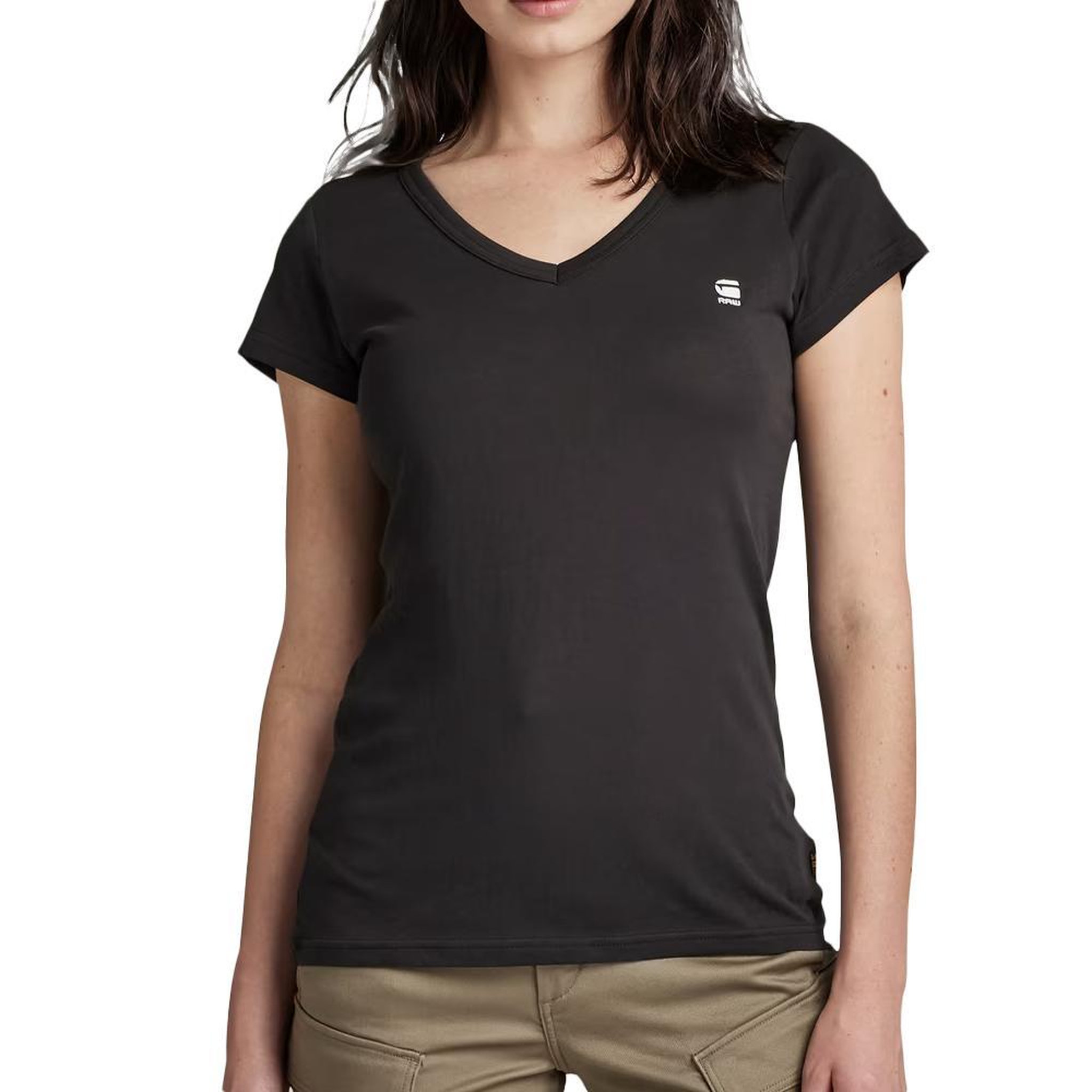 Voir la diapositive 1 : G-Star Raw T-shirt Noir Femme G-Star Raw Eyben D21314-4107