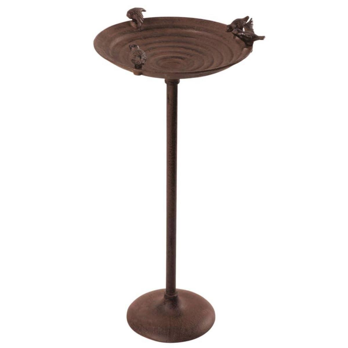ESSCHERT DESIGN Esschert Design Baignoire pour oiseaux sur pied Fonte