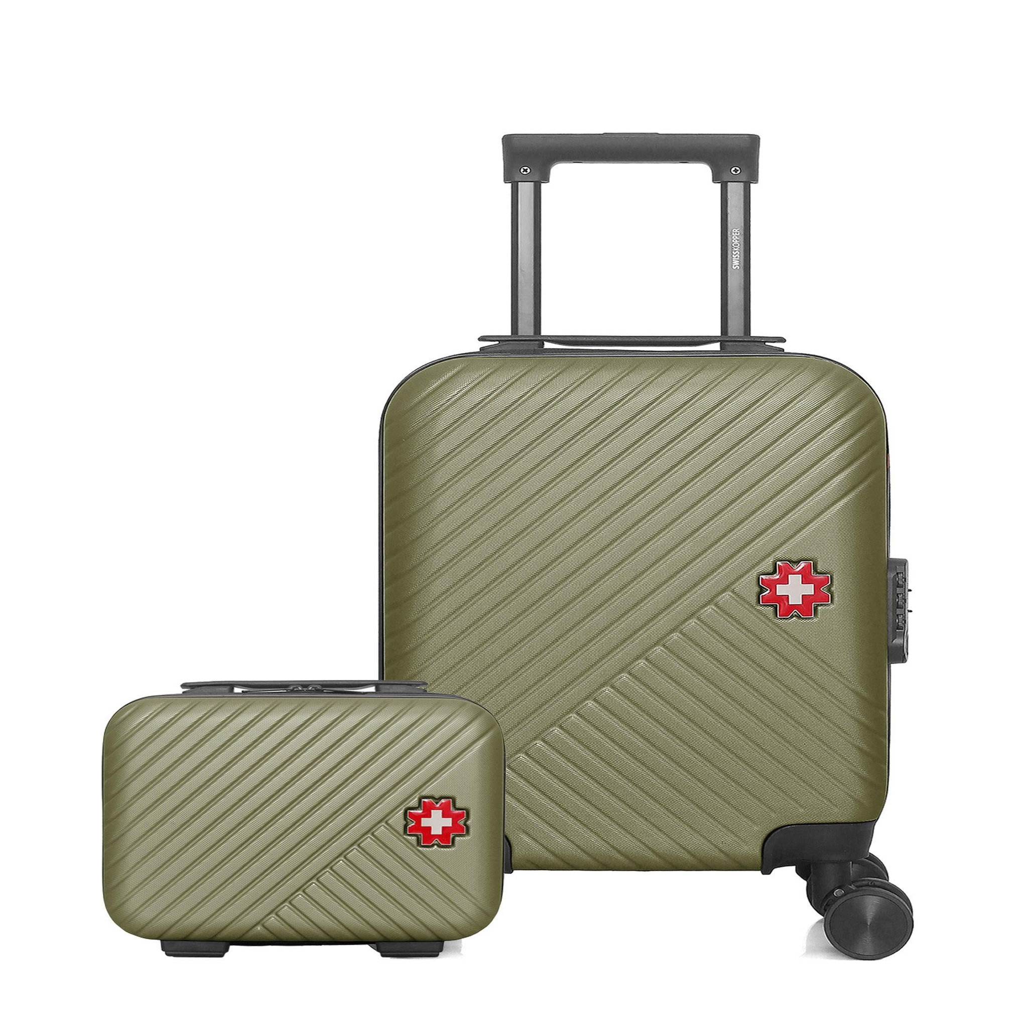 SWISS KOPPER Swiss kopper  -  lot de 2  -  valise cabine xxs et vanity spiez