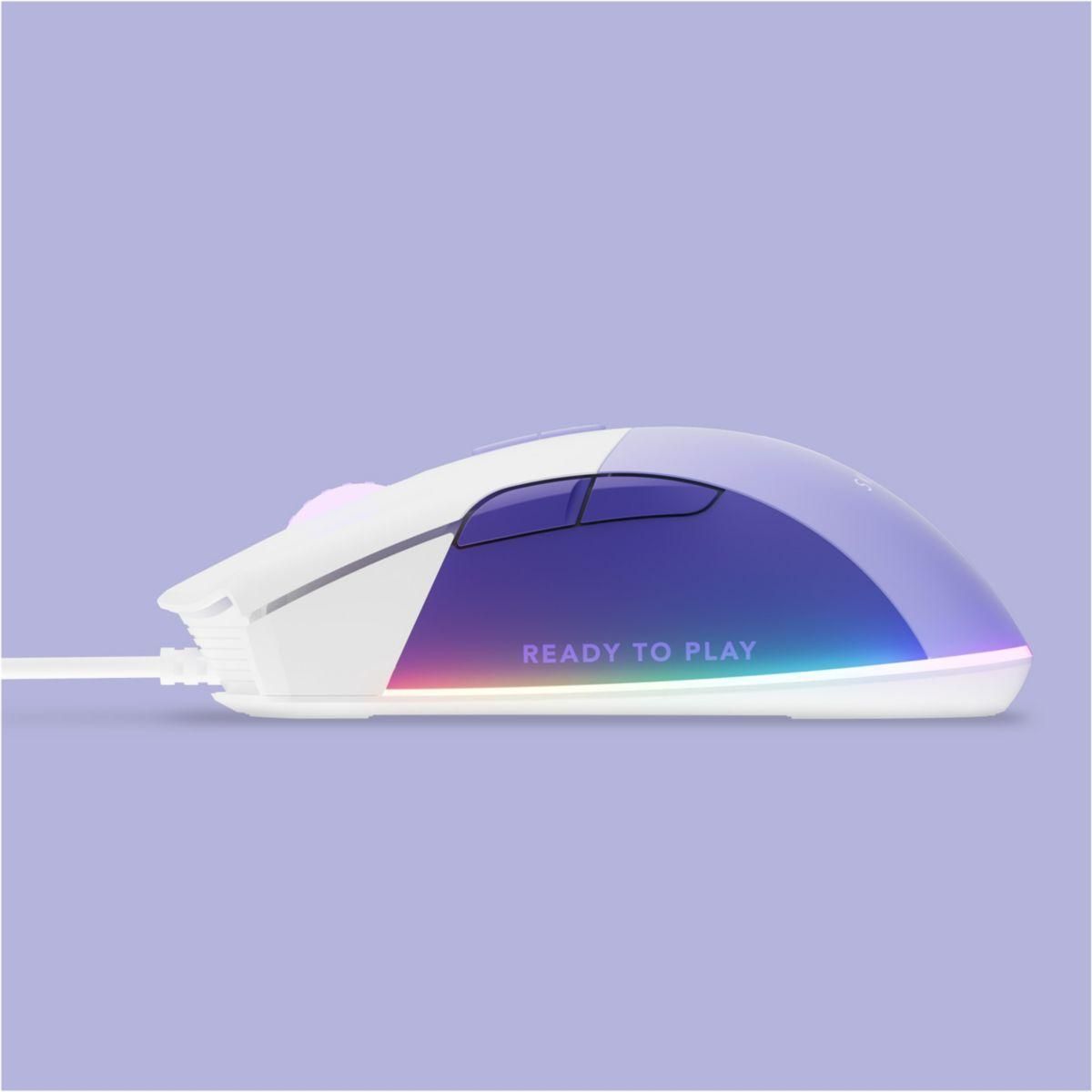 SKILLKORP Souris Gamer Filaire M5 VIOLET Access
