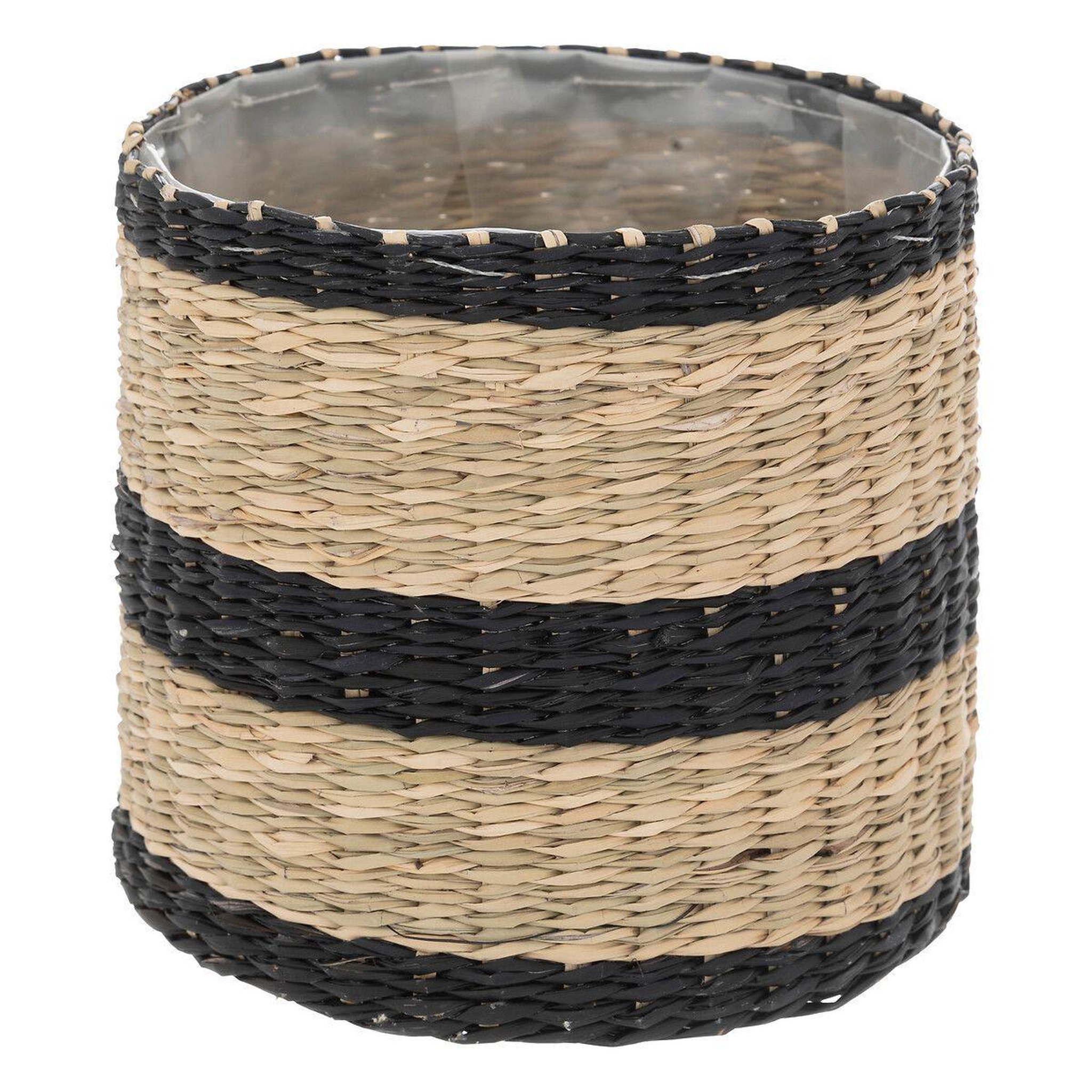 Voir la diapositive 3 : ATMOSPHERA Lot de 2 cache-pots  lumhiv  16cm naturel
