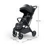 Voir la diapositive 6 : KINDERKRAFT Poussette compacte autofolding avec suspension