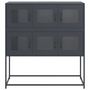 Voir la diapositive 5 : VIDAXL Buffet anthracite 100,5x39x107 cm acier lamine a froid