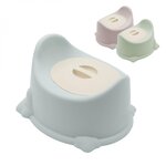 Monsieur Bébé Lot de 4 pots de toilette pour bébé avec couvercle et poignée de transport