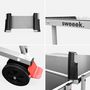Voir la diapositive 2 : SWEEEK Table de ping pong OUTDOOR, avec 2 raquettes et 3 balles, pour utilisation extérieure, sport tennis de table