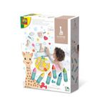 SES Creative Sophie la girafe - Crayons de couleur pour le bain et formes