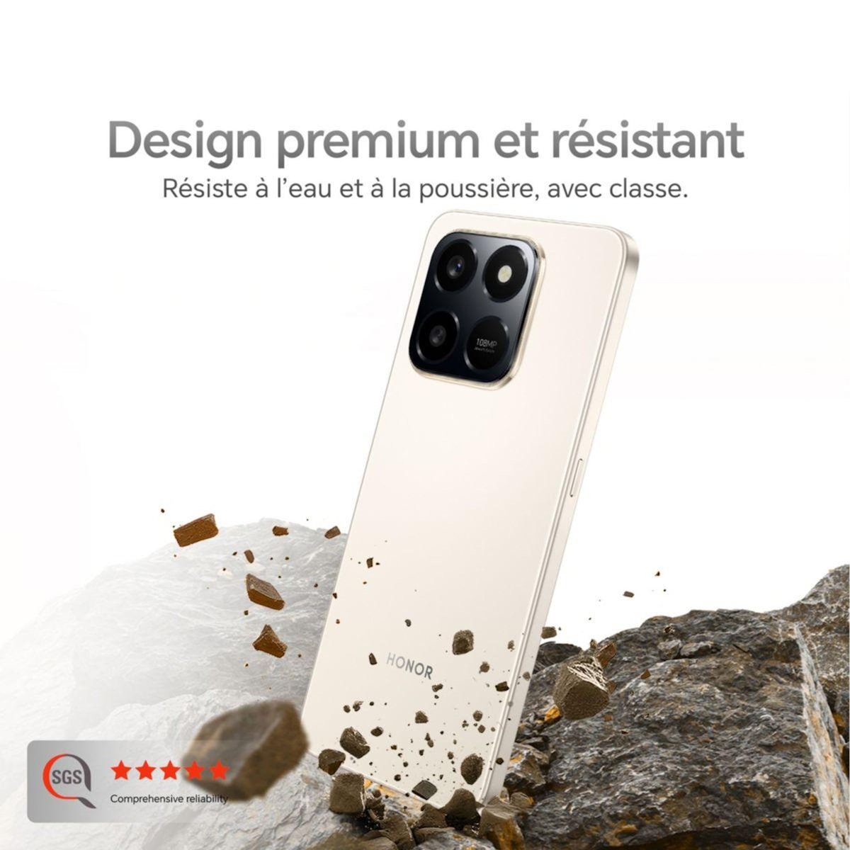 HONOR Smartphone 400 Smart 128Go Or 4G