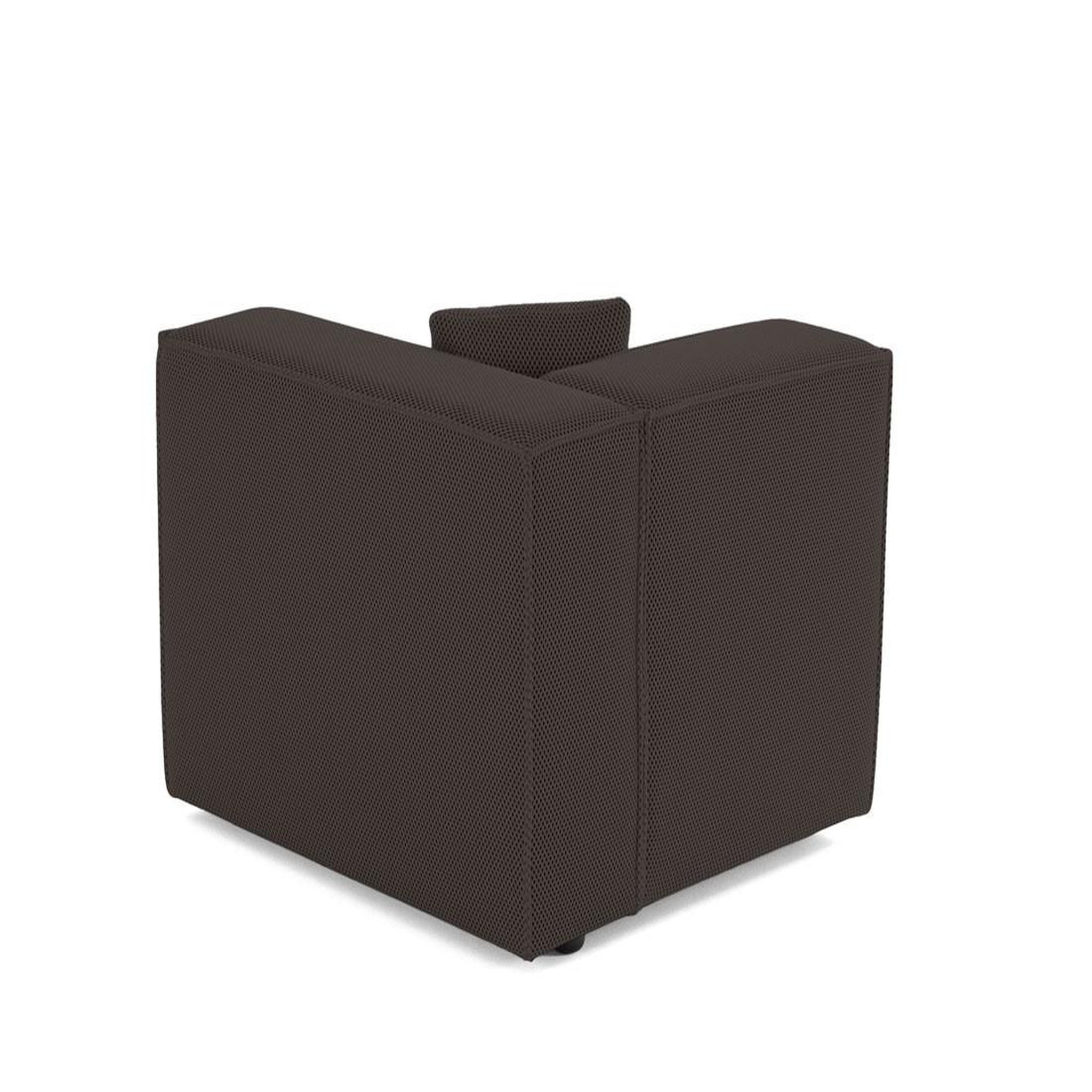 Voir la diapositive 5 : LISA DESIGN Arty - module d'assise droit - en tissu mailles 3d