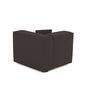 Voir la diapositive 5 : LISA DESIGN Arty - module d'assise droit - en tissu mailles 3d