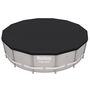 Voir la diapositive 2 : BESTWAY Bâche PVC 4 saisons pour Piscine Power/Frame ronde Diam 4,27m
