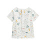 Voir la diapositive 4 : Petit Béguin Ensemble salopette bébé et t-shirt Hawaiki