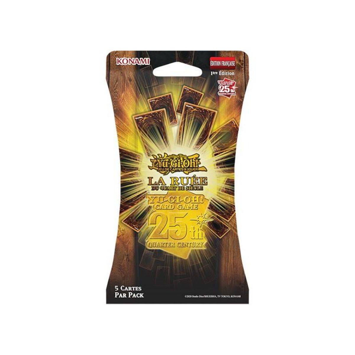 Konami Carte à collectionner Konami Yu Gi Oh! Booster La Ruée du Quart de siècle