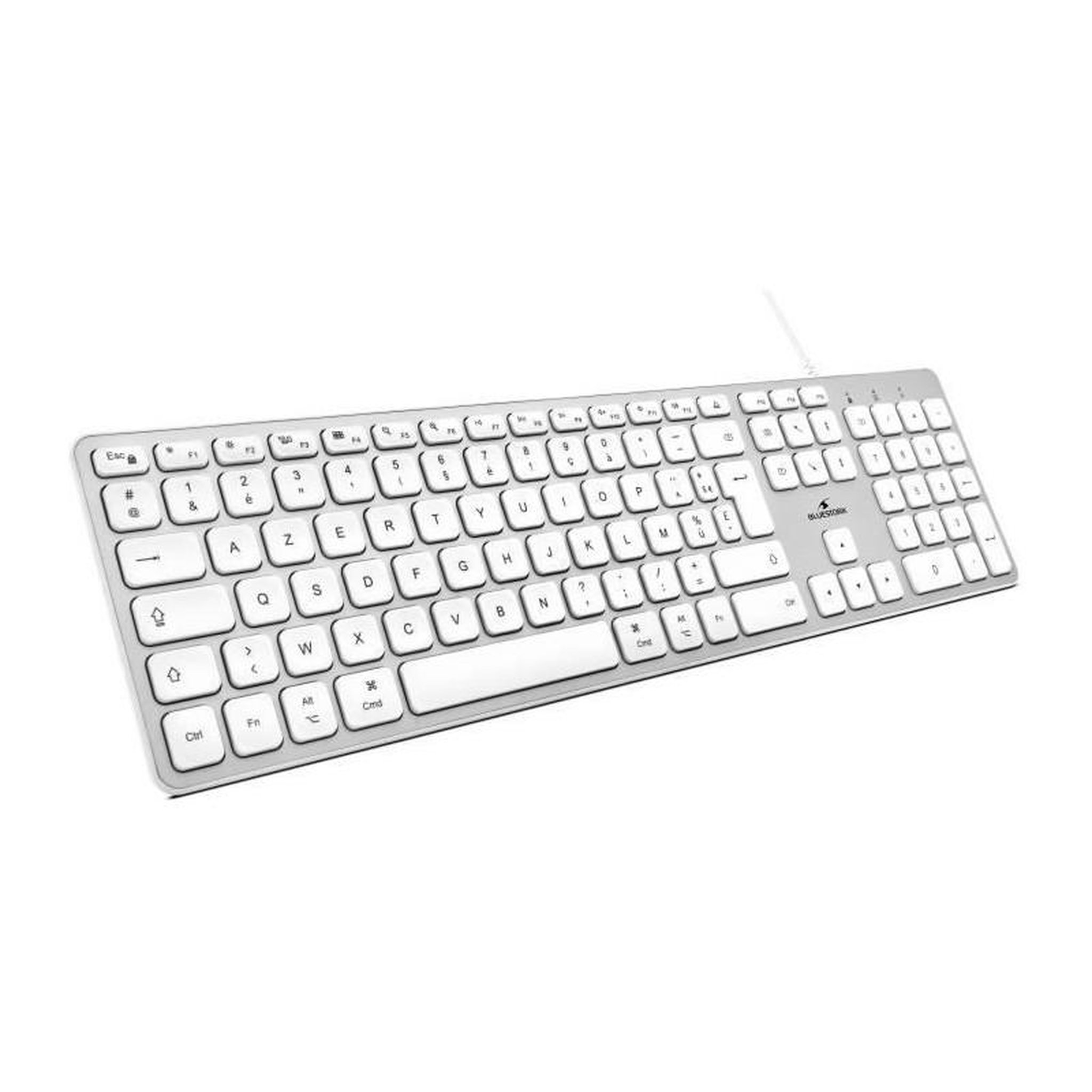 Voir la diapositive 4 : BLUESTORK BLUESTORK Clavier pour Mac filaire - layout Francais