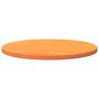 Voir la diapositive 4 : VIDAXL Dessus de table rond cire marron Ø60x2,5 cm bois de pin massif