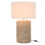 Voir la diapositive 2 : Paris Prix Lampe à Poser Déco Ciment  Tressée  71cm Naturel