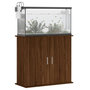 Voir la diapositive 4 : VIDAXL Support pour aquarium chêne marron 81x36x73cm bois d ingénierie