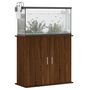 Voir la diapositive 4 : VIDAXL Support pour aquarium chêne marron 81x36x73cm bois d ingénierie