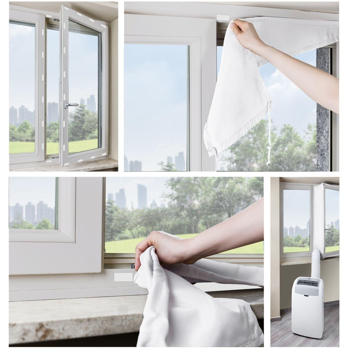 WPRO Kit calfeutrage pour climatiseurs portables - ASK023