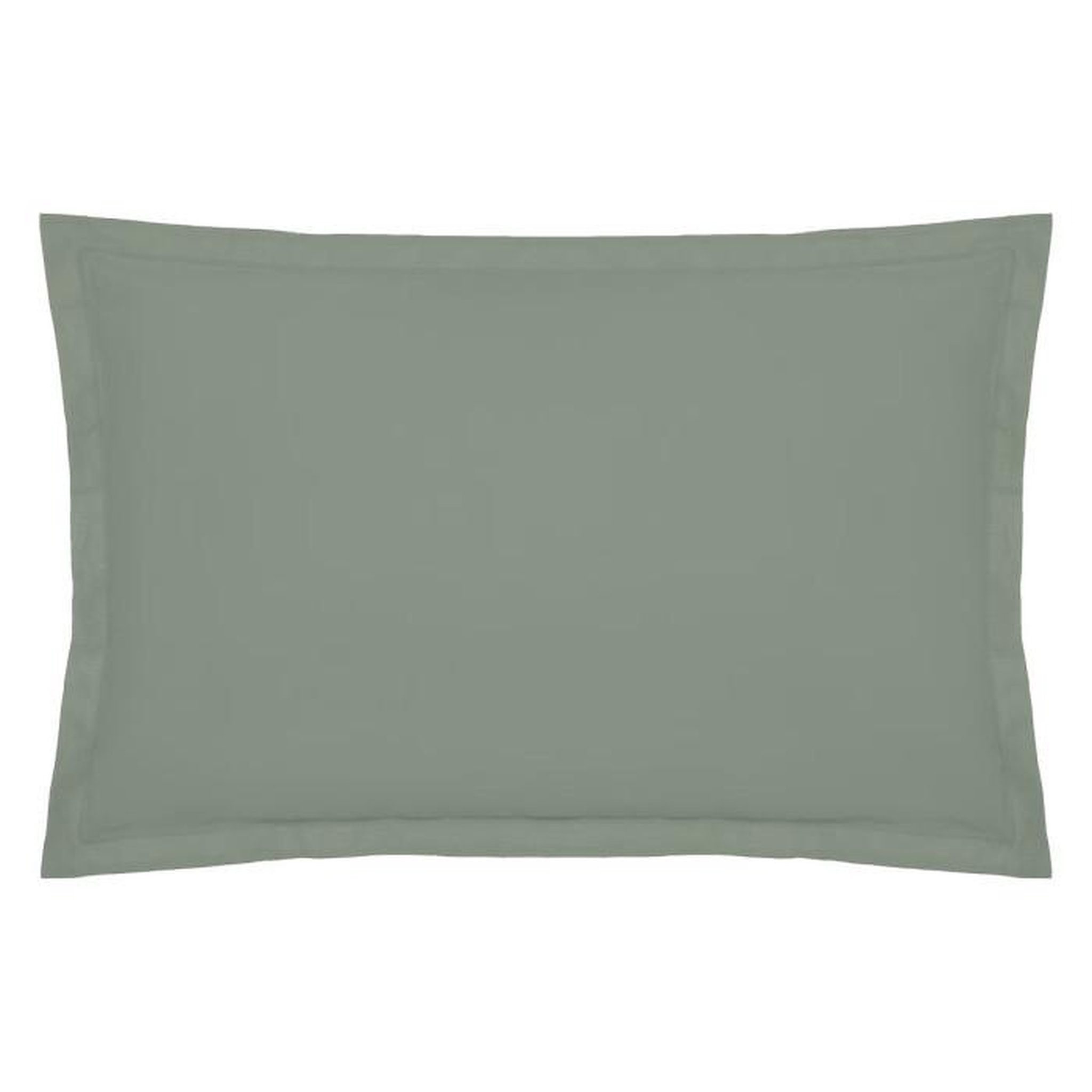 ATMOSPHERA Taie d'Oreiller  Percale  50x70cm Vert Tilleul
