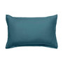 Voir la diapositive 1 : FUTURE HOME Taie d'oreiller en coton 57 fils unie