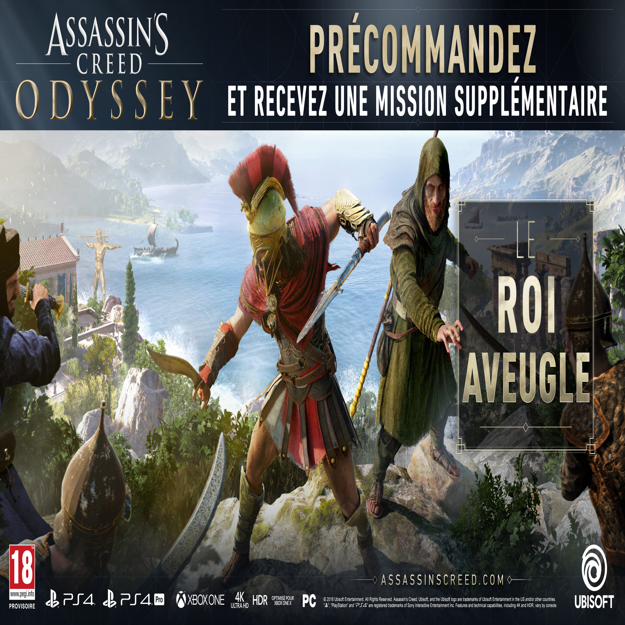 Voir la diapositive 3 : Assassin's Creed Odyssey PS4