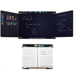 JB-Bois Tableau Triptyque : Le vrai tableau d'école