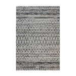 Paris Prix Tapis Imprimé Ethnique  Phoenix  Naturel & Gris. Coloris disponibles : Gris