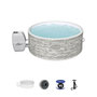Voir la diapositive 5 : BESTWAY Spa gonflable rond Lay-Z-Spa® Vancouver Airjet Plus&trade; décor pierre