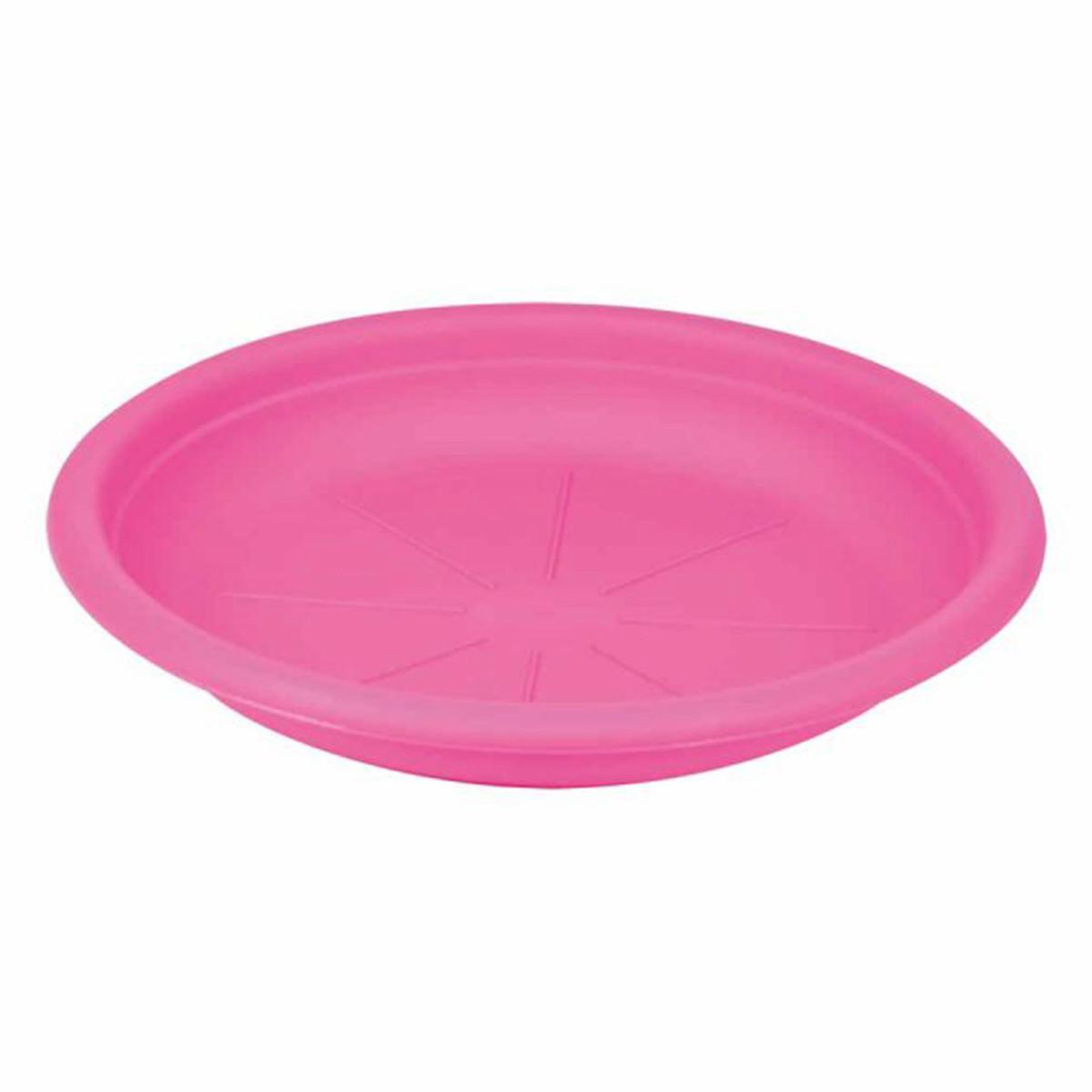 HOMEA Soucoupe pour Pot  Nolwen  22cm Fuchsia